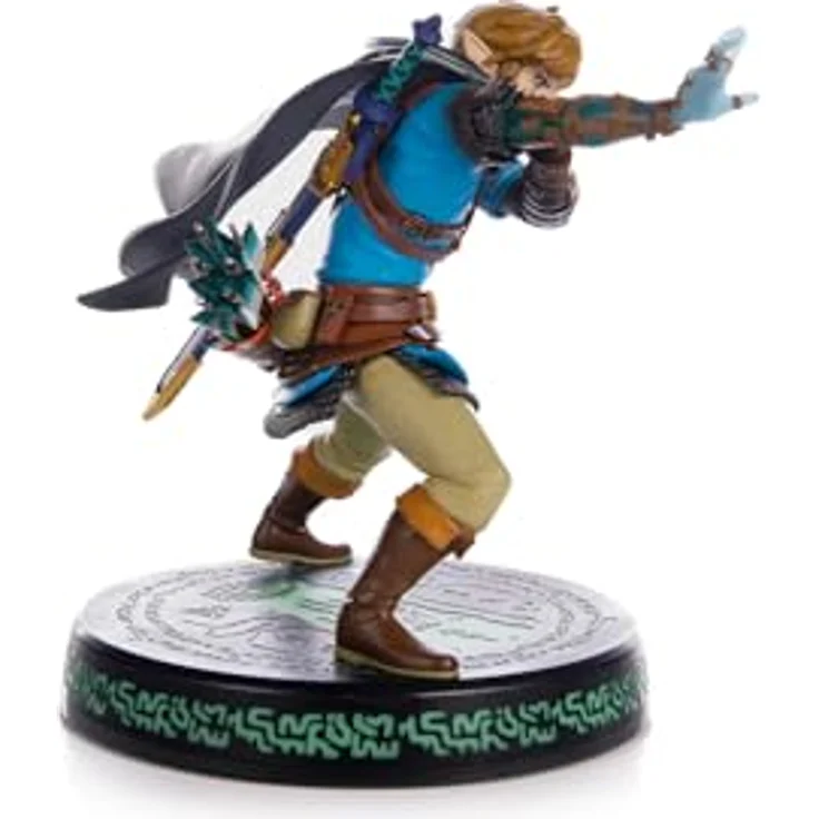 First4Figures LINK! The Legend of Zelda: Tears of The Kingdom PVC-Figur, detailreiche Statue mit Glow-in-the-Dark-Funktion, mehrfarbig – Bild 2
