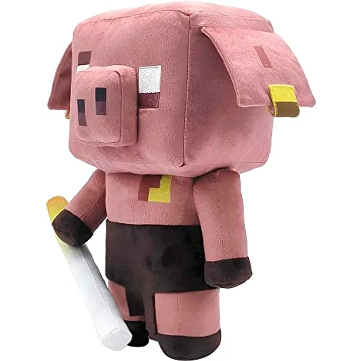 Minecraft Lohen-Runt, im Dunkeln leuchtende Plüschfigur mit Geräuschen, 14 cm, weiche Tierfigur, HHC88 – Bild 4