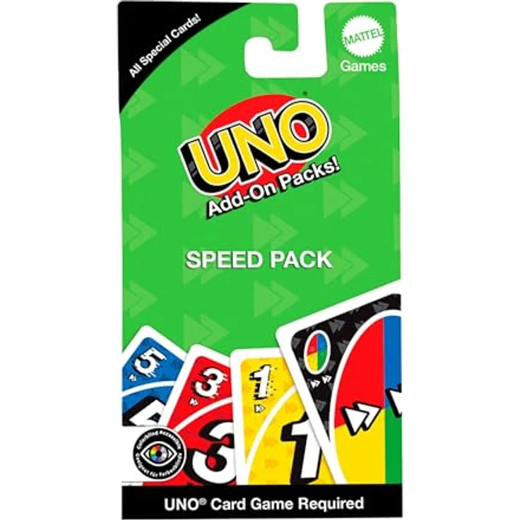MATTEL GAMES UNO CORE ADD-ON PACKS Kartenspiel Erweiterungsset mit speziellen Spielmechaniken, Mehrfarbig – Bild 7
