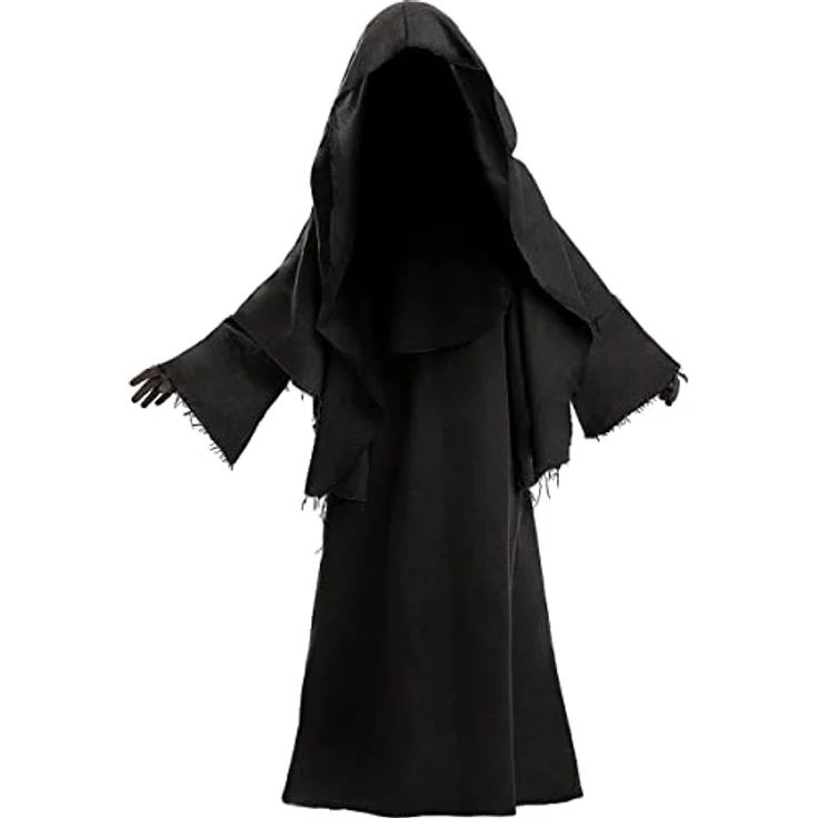 Funidelia Nazgul Kostüm - Der Herr der Ringe Jungenkostüm, 100% offizielles Kostüm, Größe 7-9 Jahre, bunt, inklusive Tunika mit Kapuze – Bild 1