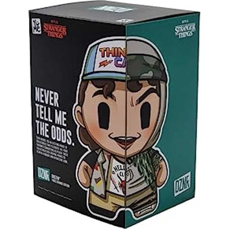 BANDAI DZNR 19CM Premium Plush IN A Box, Stranger Things Dustin, hochwertiges Kuscheltier mit Standfunktion – Bild 3