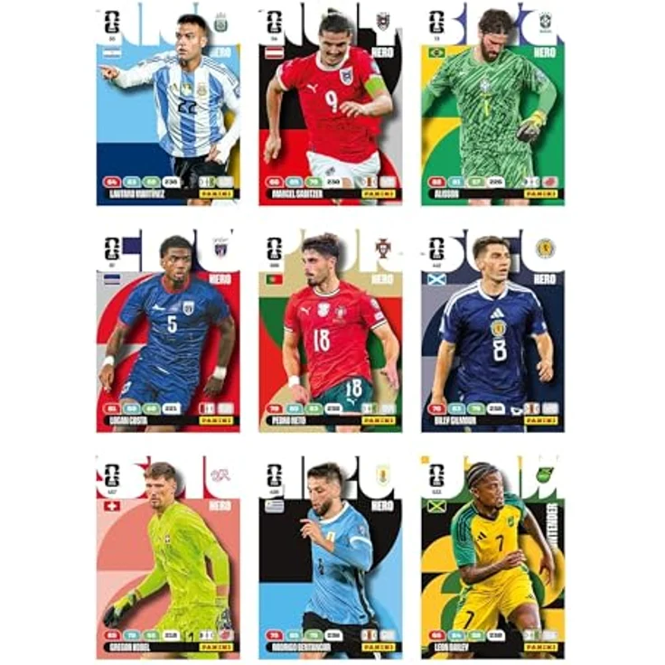 Panini FIFA-Weltmeisterschaft 2026 Adrenalyn XL Fat Pack, 26 offizielle Trading Cards für Sammler – Bild 5