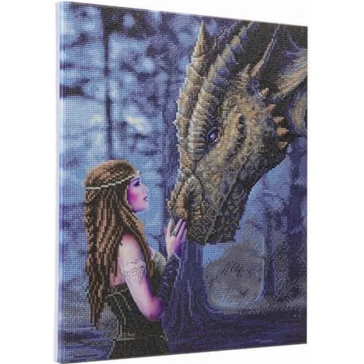 Crystal Art Anne Stokes Drachenmärchen 40x50 cm