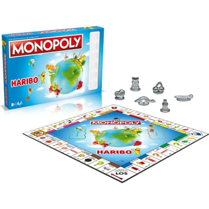 Winning Moves - Monopoly - Haribo - Brettspiel - Alter 8+ - Deutsch – Bild 3