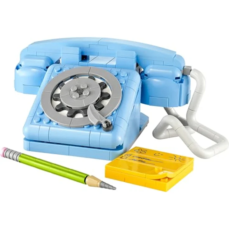 LEGO Creator 31174 Retro-Telefon, 3-in-1 Set mit 383 Teilen, nostalgisches Wählscheibentelefon aus den 1960ern – Bild 2