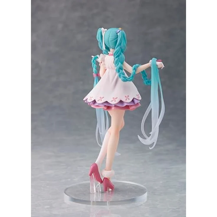 Taito Hatsune Miku PVC Statue Wonderland Rapunzel Ver. 18 cm, Sammelfigur mit Standfuß, offizielles Lizenzprodukt – Bild 3