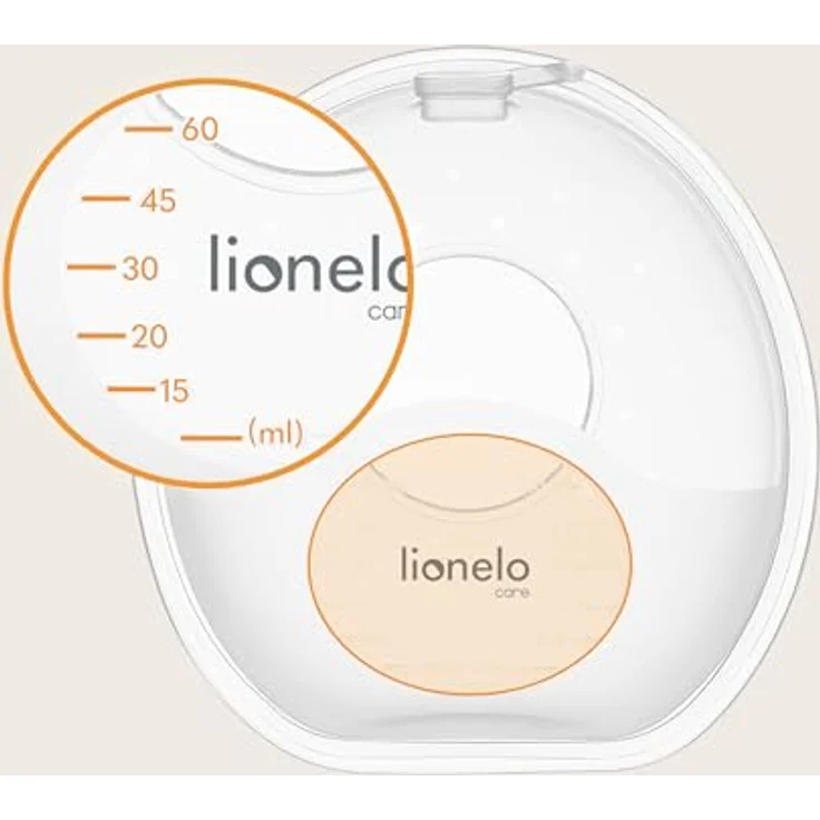 Lionelo Milky Simple, manuelle Muttermilchpumpe aus Silikon, einfach zu reinigen und intuitiv in der Anwendung – Bild 2
