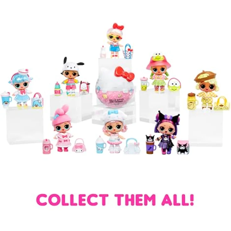 L.O.L. SURPRISE! Anziehpuppe L.O.L. Surprise Loves Hello Kitty & Friends Tots Core Characters, sortierte Lieferung – Bild 6