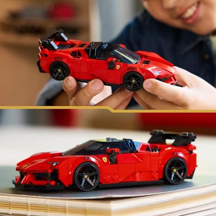 LEGO Speed Champions Ferrari SF90 XX Stradale, Modellbau mit 1 sammelbarer Fahrer Minifigur, Geburtstag Geschenkidee für Jungen ab 9 Jahren - 77254 – Bild 5