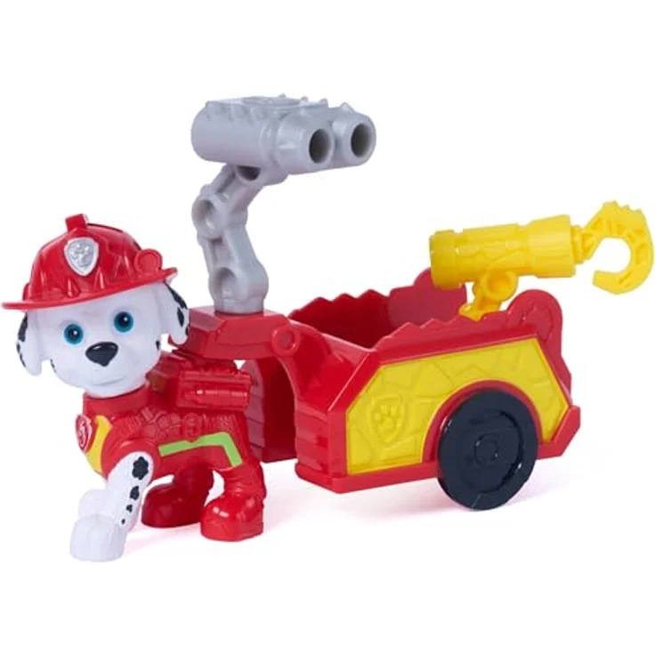 Paw Patrol Movie 3 Dino Tool Pack Marshall, Spielfiguren-Set mit über 6 cm großer Marshall-Figur in Dino Movie-Uniform, inkl. dinosaurier-themed Anhänger und 2 austauschbaren Werkzeugen – Bild 8