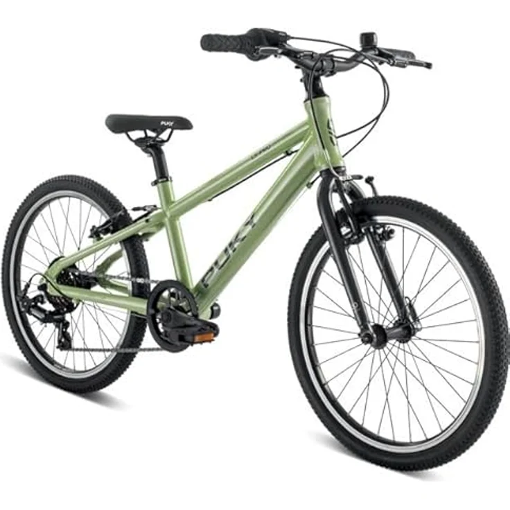 Puky LS-Pro 20-7 Alu Kinder Fahrrad grün, Kinderfahrrad mit leichtem Rahmen und Gabelfederung – Bild 3