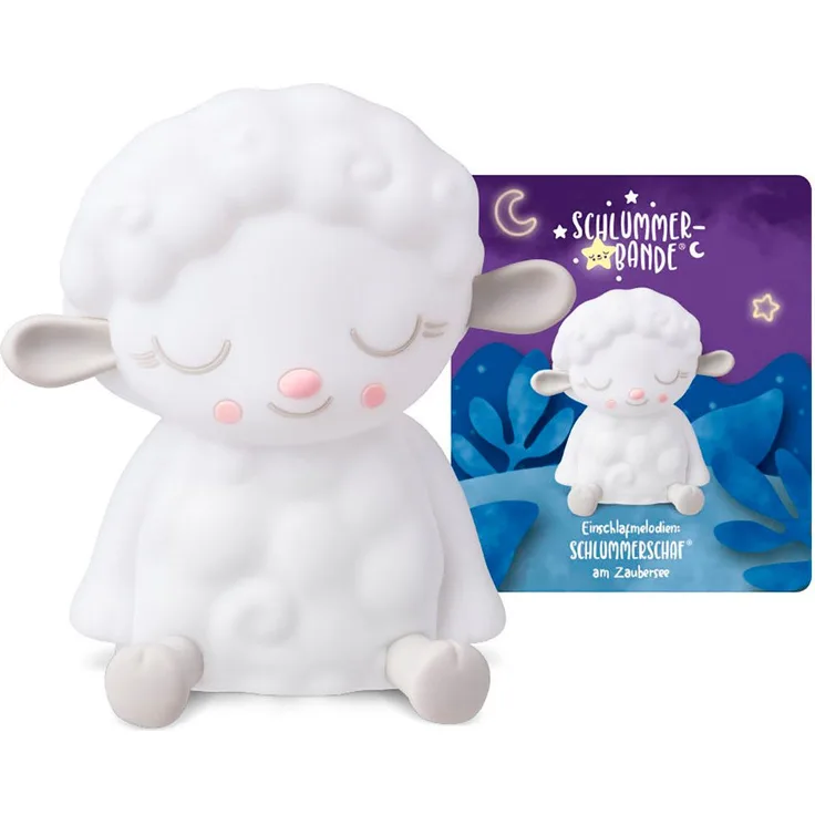 Tonies Nachtlicht Tonie Schlummerschaf - Hörfigur mit beruhigender Musik und warmem Licht