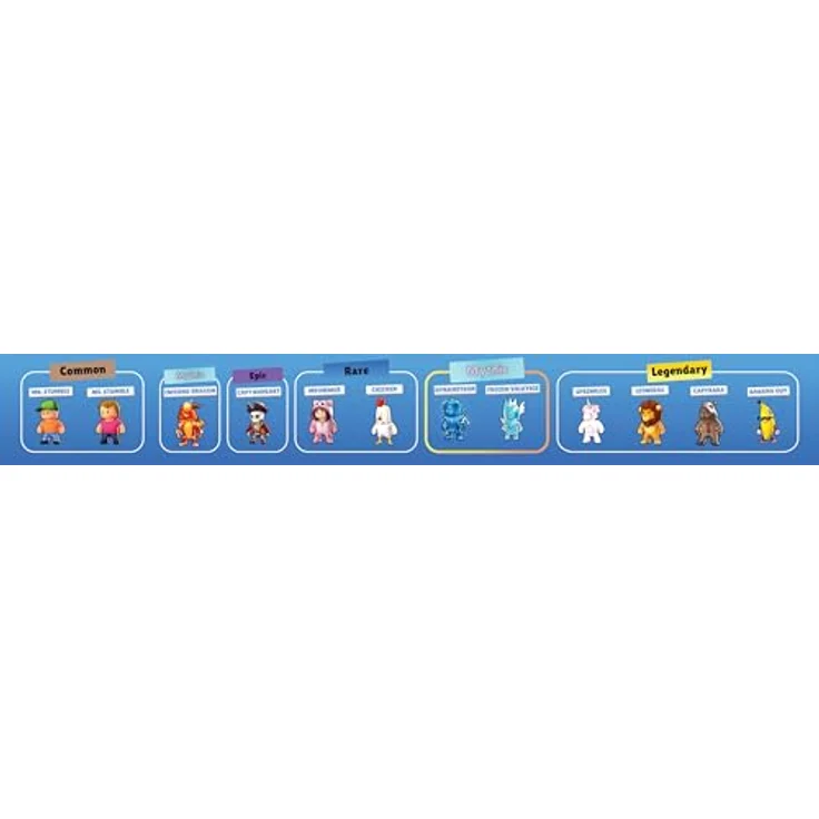 STUMBLE GUYS Minifiguren Set mit 3 Figuren, detailreiche Charaktere aus dem Spiel, 18 cm x 10 cm x 5,5 cm, ideal zum Spielen und Sammeln – Bild 7