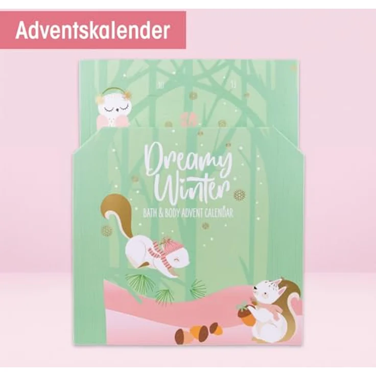 ACCENTRA Adventskalender DREAMY WINTER, Aufklappbare Box mit zauberhaften Pflegeprodukten – Bild 5