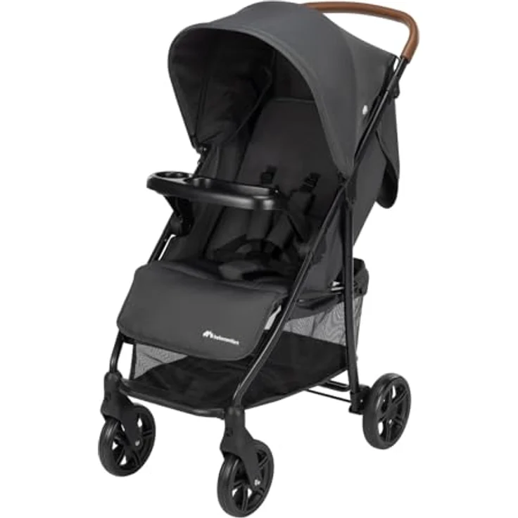 Bebeconfort Misty, Kompakter Kinderwagen mit 8 kg Aufbewahrungskorb, Liegeposition, zusammenklappbar, für Kinder von 0-4 Jahren, bis 22 kg, Mineral Graphite – Bild 1