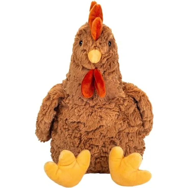 Teddy Hermann Herzekind 93985 Henne Gloria, kuscheliges Plüschtier aus Premium-Qualität, 28 cm, für Babys ab 0 Monaten