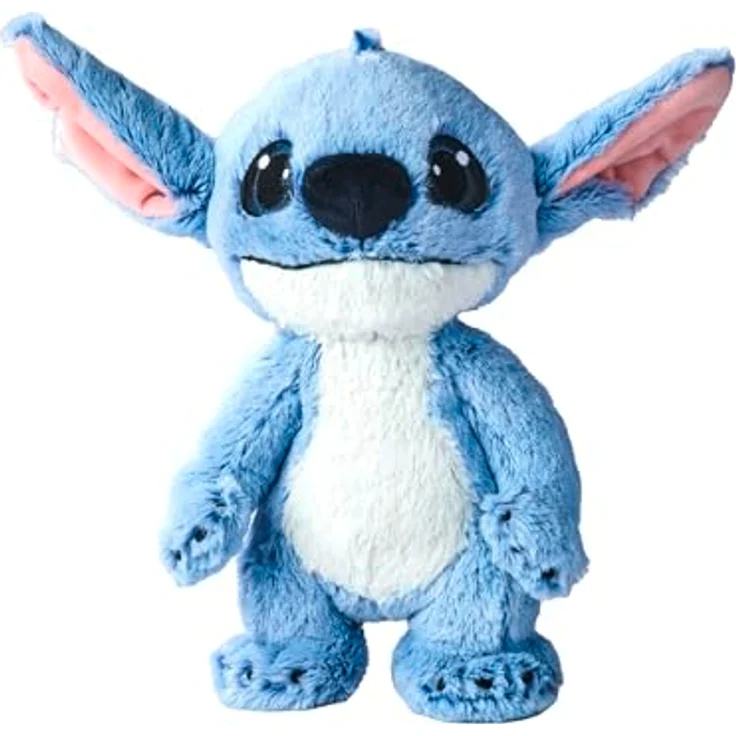 Simba Disney Stitch Live Action Plüschfigur, 25 cm groß, originalgetreu, stehend, für Babys und Kinder ab 0 Monaten – Bild 1