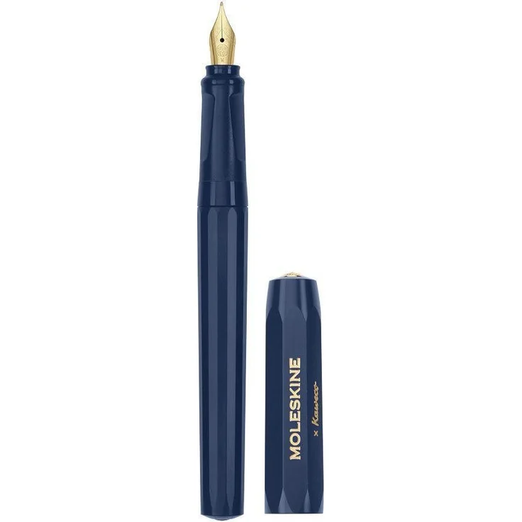MOLESKINE Füllfederhalter Moleskine X Kaweco Füller, mittlere Feder, Blau