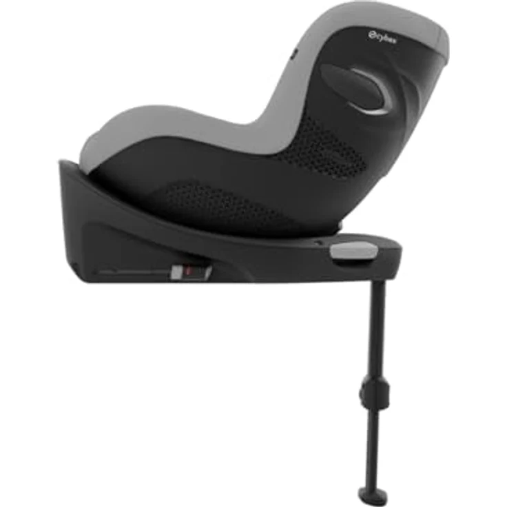 Cybex Sirona G i-Size Plus Reboard Kindersitz mit 360° Drehmechanismus, Stone Grey – Bild 4