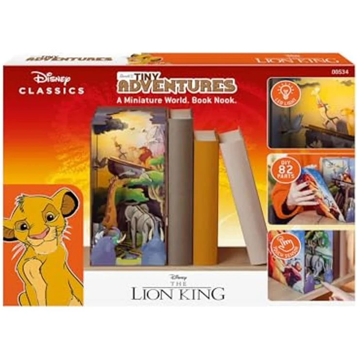 Revell Tiny Adventures - Disney König der Löwen 3D-Puzzle, Premium-Qualität mit benutzerfreundlichem Handling und stilvollem Erscheinungsbild – Bild 2