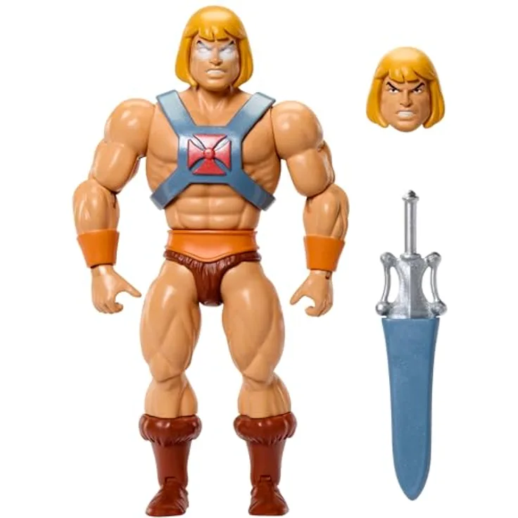 Masters of the Universe Origins Faker Figur, 14 cm Actionfigur inklusive Zubehör, detailreich