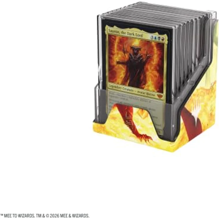 Gamegenic MTG Der Hobbit Bastion 80+ XL Kartenbox, robuste Deckbox für bis zu 80 Karten mit Smaug-Motiv – Bild 11