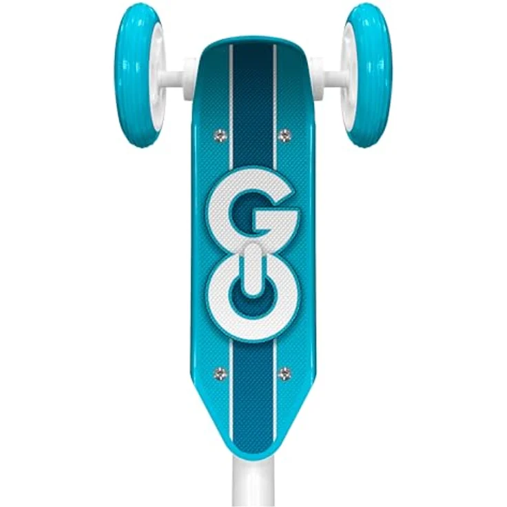 Stamp Dreiradroller SKIDS CONTROL, Unisex, 3-Rad Scooter in Blau mit rutschfester Plattform und verstellbarer Höhe – Bild 3