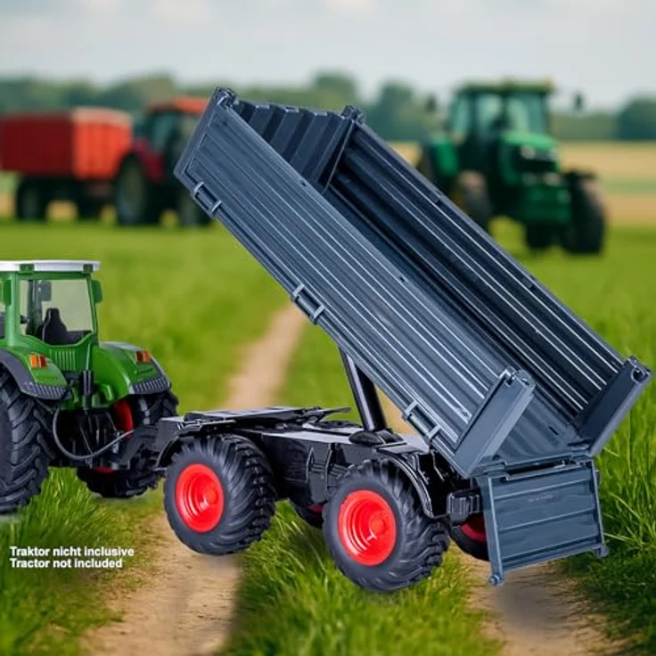 Jamara Kipper für RC-Traktor MB-trac 1000, Ferngesteuertes Auto, 1:24, Anthrazit – Bild 2