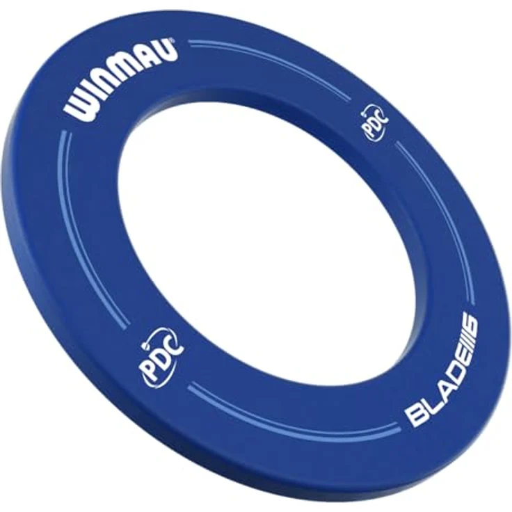 Winmau Catchring Blade 6 PDC, Auffangring für Dartspiele mit 68 cm Durchmesser, blau – Bild 4