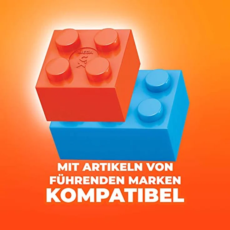 MEGA WONDER POKEMON MEGA HFG06 - Mega Construx Pokémon Glumanda Evolutionsset, Konstruktionsspielzeug, 3 bewegliche Figuren, Feuerwelt, 300 Bausteine, ab 7 Jahren – Bild 5