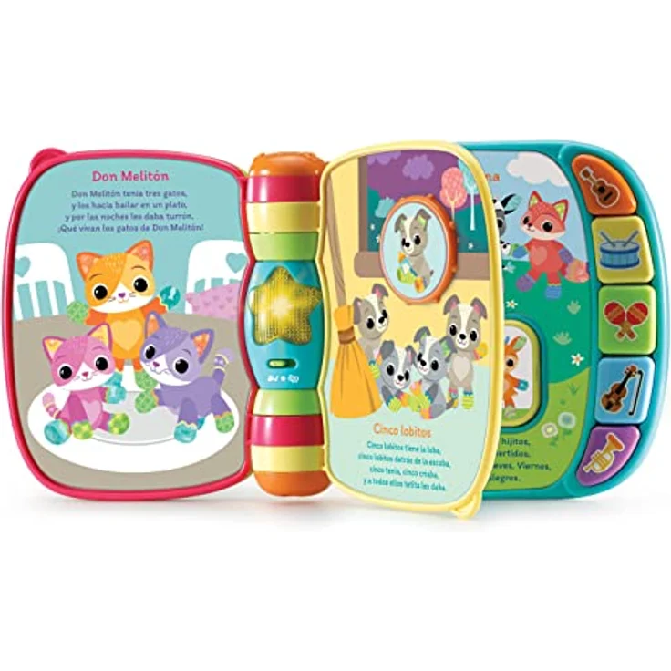 Vtech 3480-166777, interaktives Buch "Erste Lieder" für Babys ab 6 Monaten, einzigartig – Bild 2