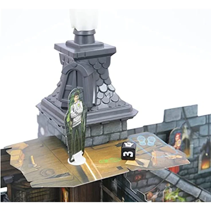 Giochi Preziosi GHT01000 Brettspiel Reisen/Abenteuer, 3D Burg mit Fallen und Geheimgängen, spannendes Partyspiel – Bild 3