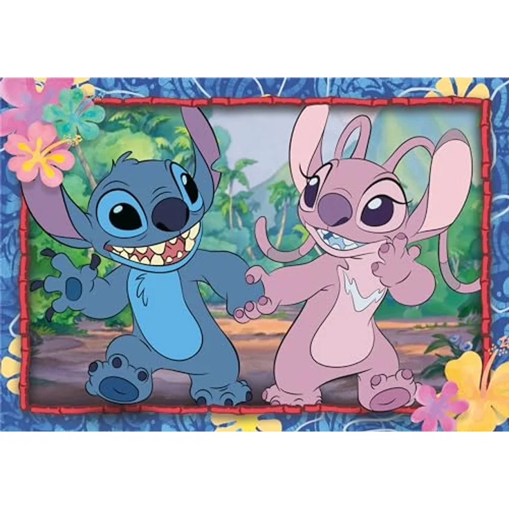 Clementoni Stitch Kinder Puzzle - 2 x 20 Teile, 27 x 19 cm, für Kinder ab 3 Jahre - Geschicklichkeitsspiel, umweltfreundlich (24809) – Bild 4