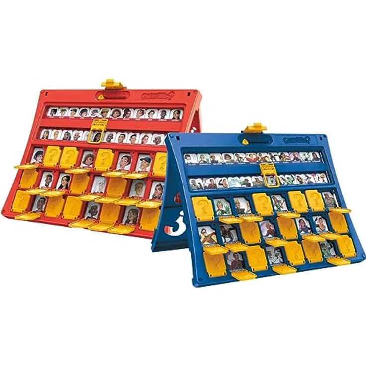 Wer ist es? Ratespiel, Brettspiel für Kinder ab 6 Jahren, für 2 Spieler
