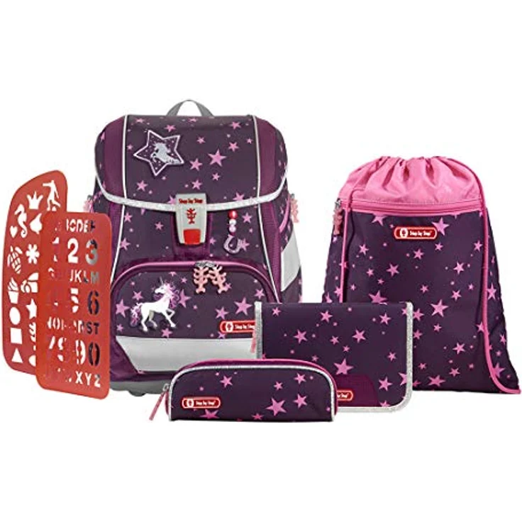 Step by Step 2in1 Plus Schulrucksack-Set 6tlg. unicorn – Bild 2