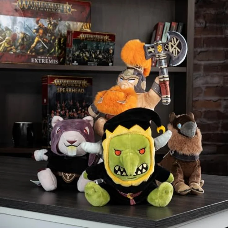 Tomy Warhammer Plüschfigur Gloomspite Git, 15 cm groß, Sammelfigur – Bild 8