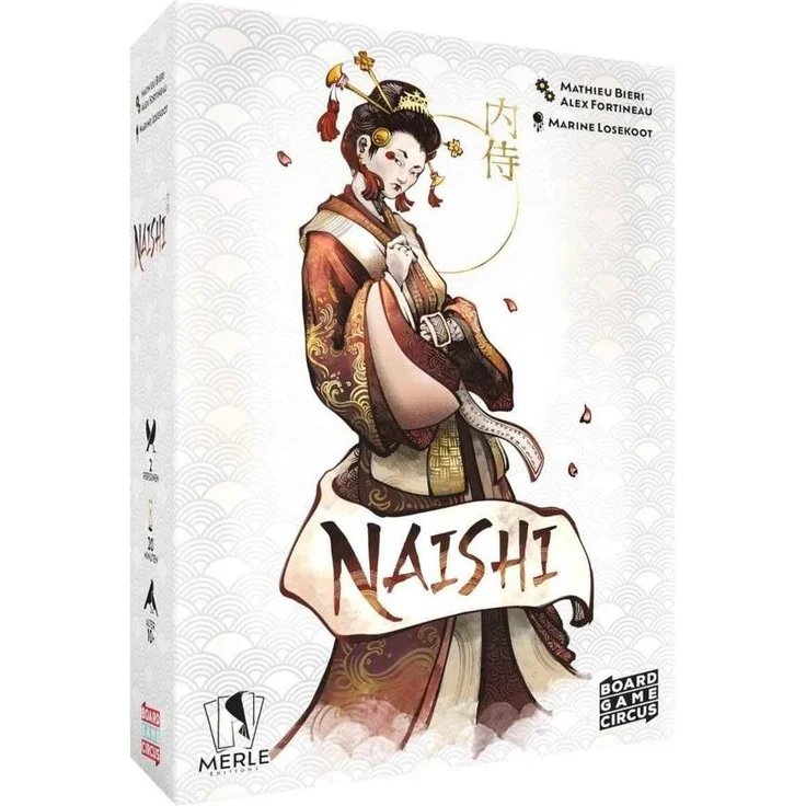 Board Game Circus Naishi, strategisches Kartenspiel für 2 Spieler, 10 Jahre, 20 min Spielzeit
