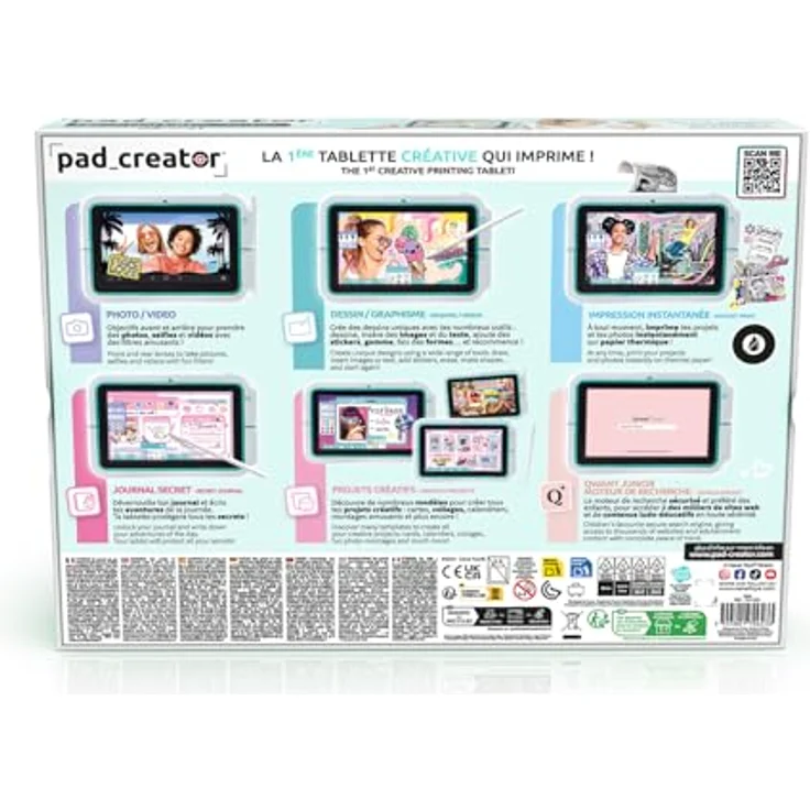 Canal Toys Instant Print Pad Creator, interaktives Tablet für Kinder mit modernster Technik – Bild 4