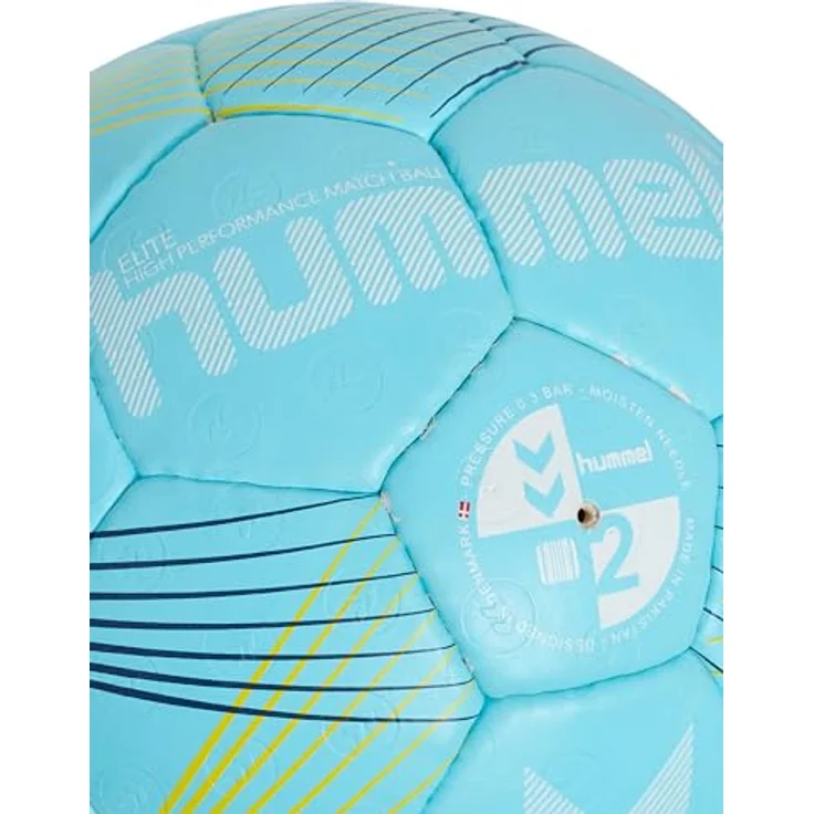 hummel Handball Elite Hb Erwachsene Größe 2, High performance match ball, schwarz – Bild 3