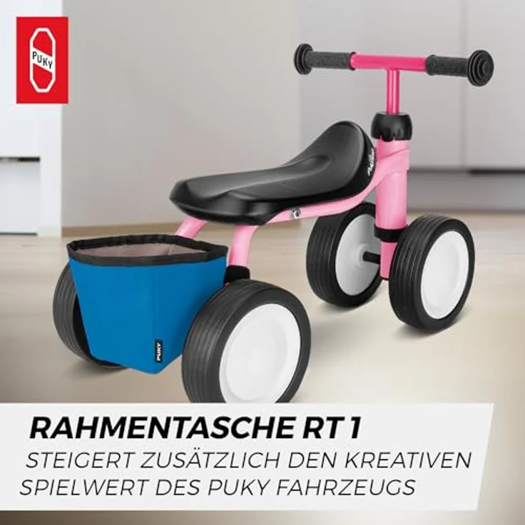 Puky 9734 RT 1 Rahmentasche für Pukylino und Wutsch, Blau – Bild 6