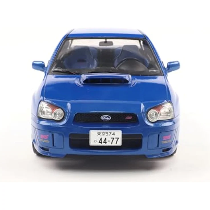 Solido 1:18 Subaru Impreza WRX STI, detailgetreues Modellfahrzeug in Sonic Blue mit beweglichen Teilen und authentischem Interieur – Bild 2