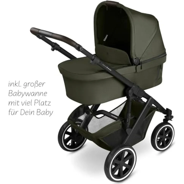 ABC Design Salsa 5 Air - Avocado, Buggy mit großen Luftreifen und integrierter Federung – Bild 3