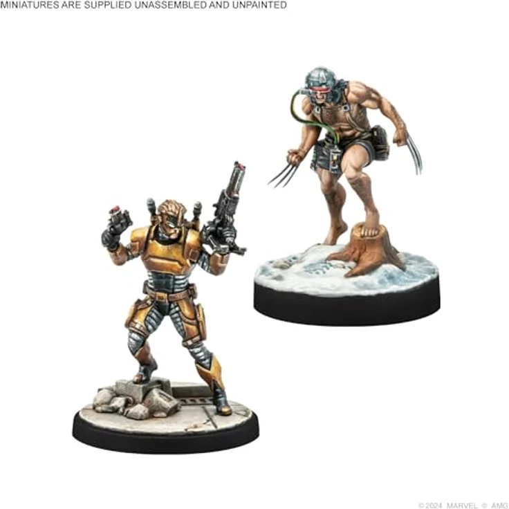 Atomic Mass Games AMGD2120 - Marvel Crisis Protocol - Weapon X Maverick, Character Pack mit Wolverine und Maverick, für strategisches Miniaturenspiel – Bild 3