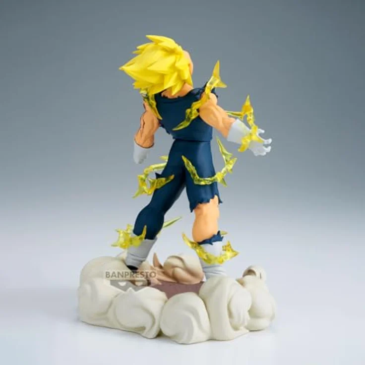 Banpresto Majin Vegeta Dragon Ball Z Actionfigur, 14 cm, PVC, Mehrfarbig, Sammlerfigur mit Basisständer, lizenziertes Produkt – Bild 4