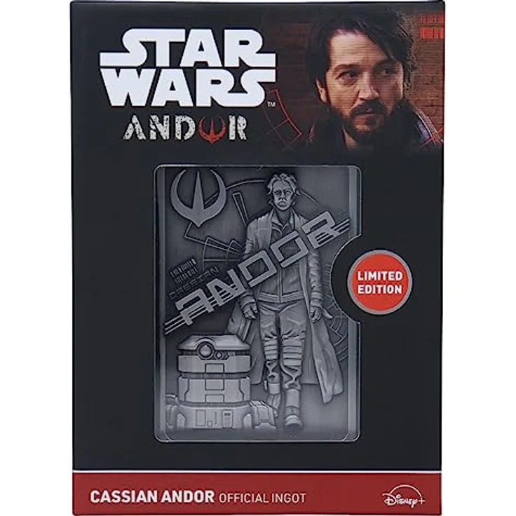 Fanattik STAR WARS - Andor - Lingot Edition Limitée, offizieller Metallbarren auf 5000 Stück limitiert, inkl. Ständer - Sammelfiguren – Bild 3