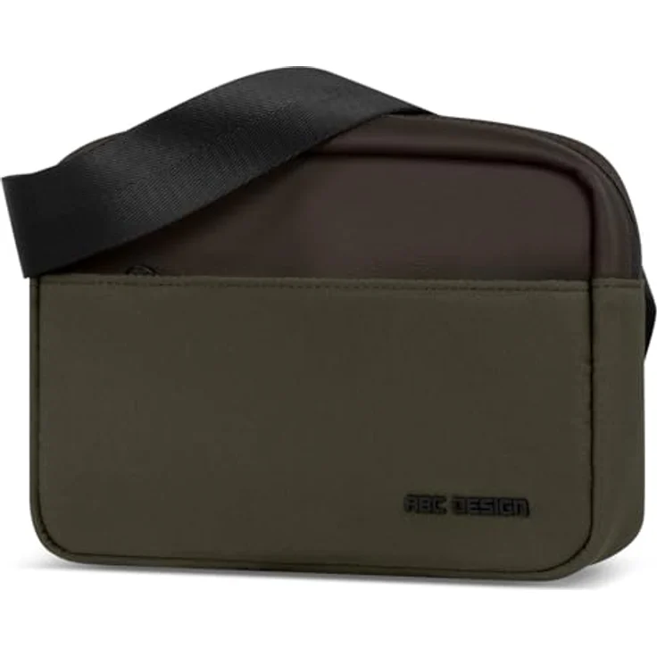 ABC Design Hip Bag Umhängetasche, stilvolle Wickeltasche mit vielseitigen Fächern, Avocado – Bild 2