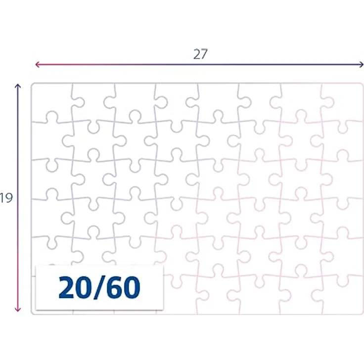 Clementoni Supercolor Puzzle - Paw Patrol, 2 Puzzle Mit 60 Teile Ab 4 Jahren, Buntes Kinderpuzzle Mit Besonderer Leuchtkraft & Farbintensität, Geschicklichkeitsspiel Für Kinder – Bild 5
