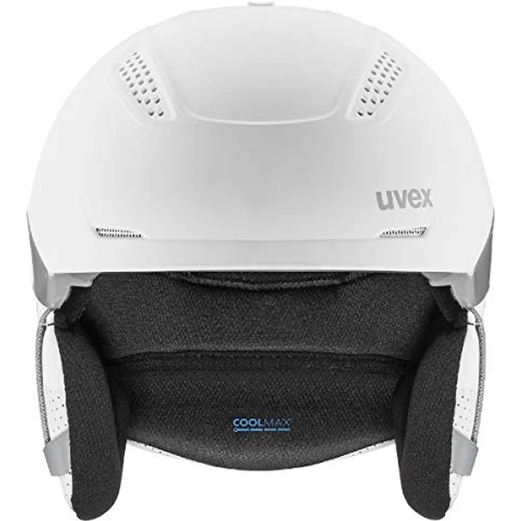 uvex ultra pro - Skihelm für Damen und Herren - individuelle Größenanpassung - Magnetverschluss - white/grey - 51-55 cm – Bild 2