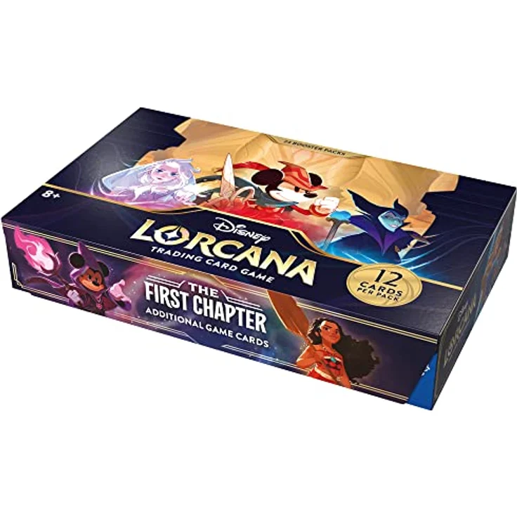Disney Lorcana Trading Card Game: Das Erste Kapitel - Display mit 24 Booster Packs - Englisch – Bild 2