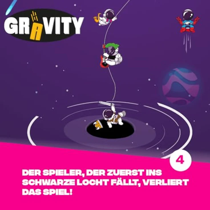 ATM Gaming Gravity - Gesellschaftsspiel - Strategie und Wissensspiel - Quizspiel für Allgemeinwissen mit Freunden und Familie - Brettspiel für Erwachsene - 2 bis 8 Spieler - Nachhaltig und lokal - made in Deutschland - umweltfreundlich hergestellt – Bild 5